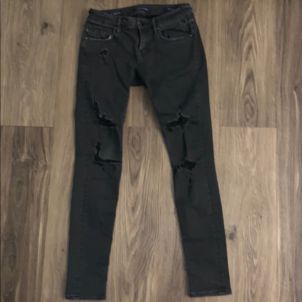 Vigoss dark gray ripped jeans